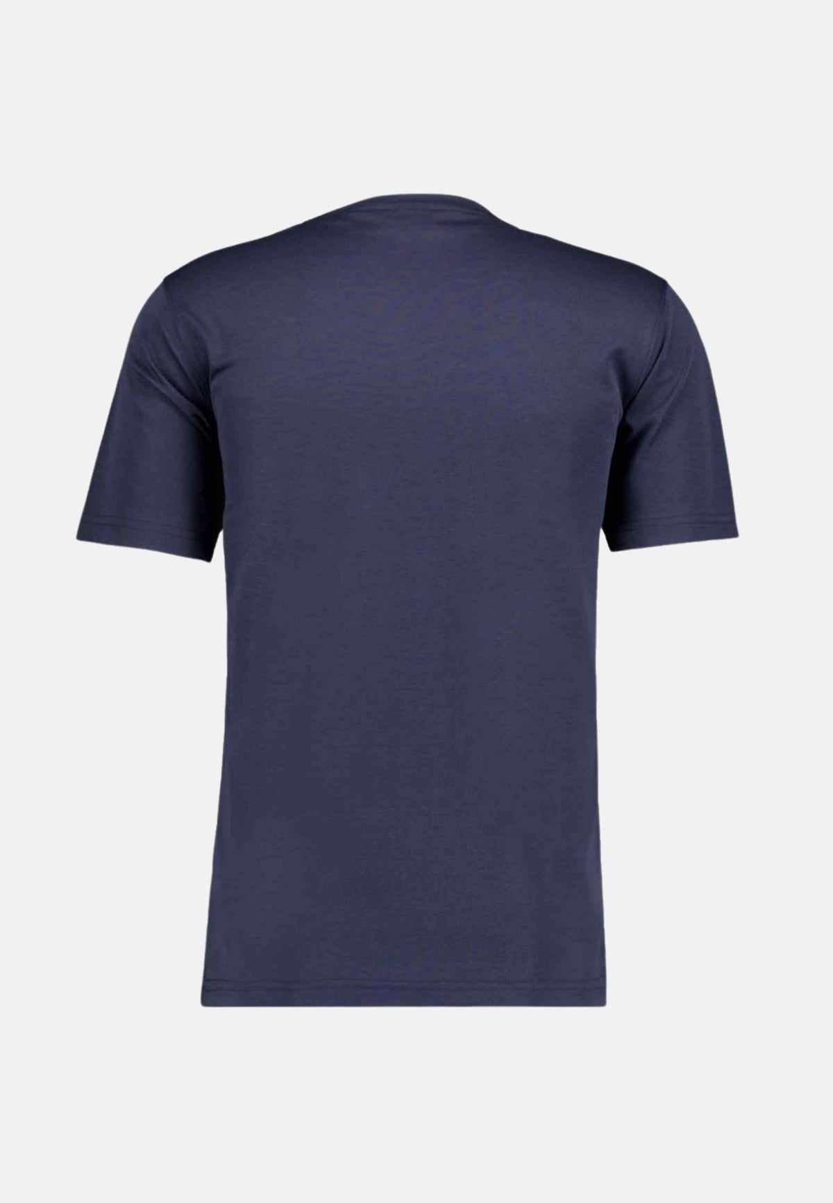 T-SHIRT ROUND NECK SOLID - BLU