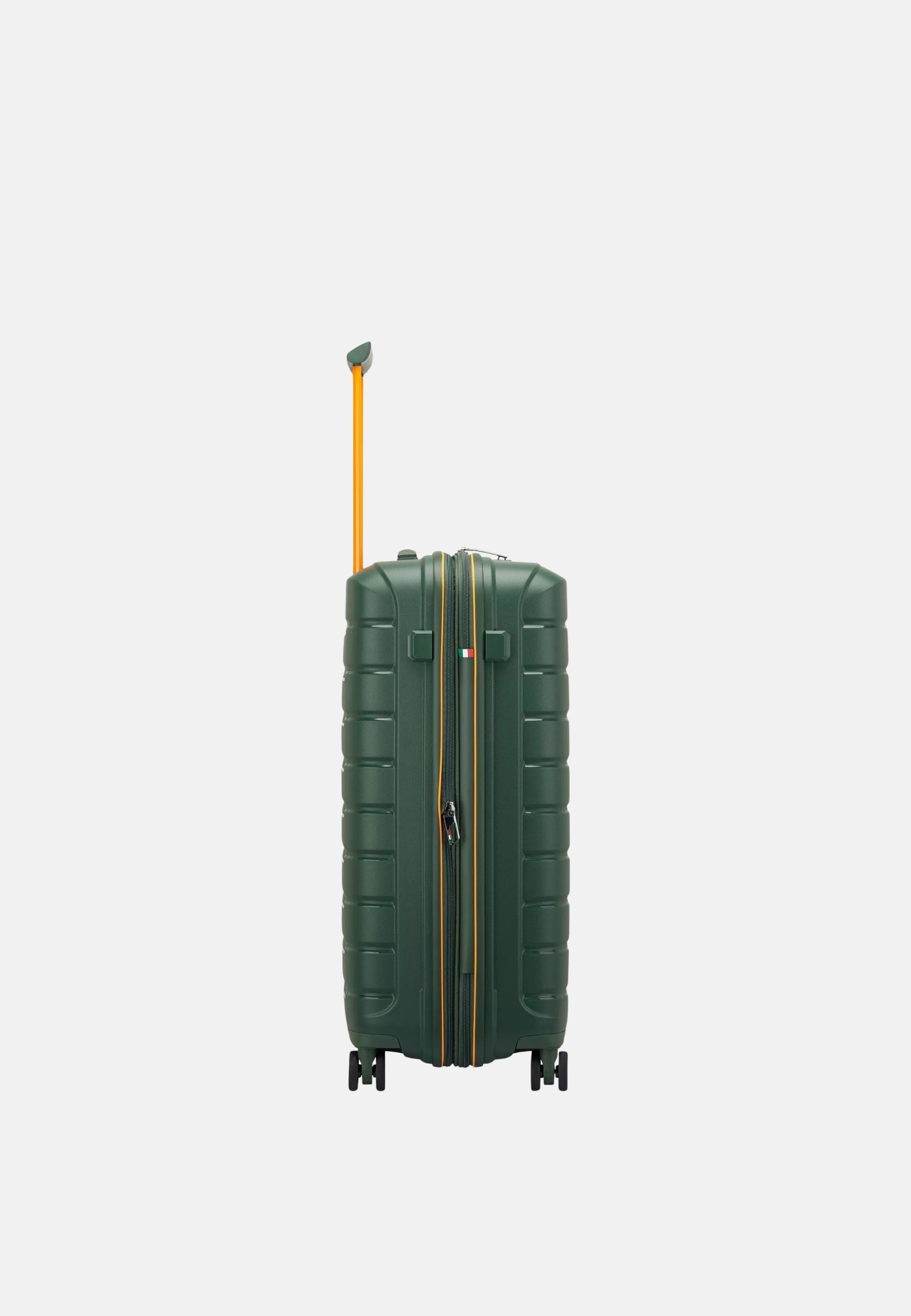 TROLLEY MEDIO 4R 68 CM EXP. - VERDE MIMETICO