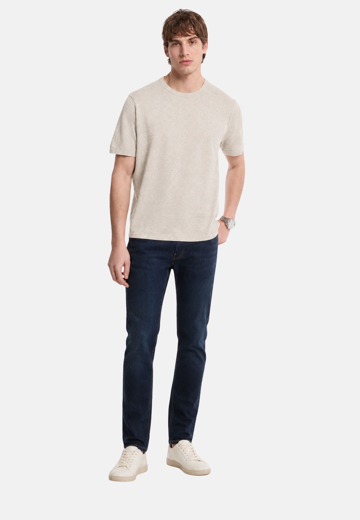MAGLIA IN FILO M/M - BEIGE