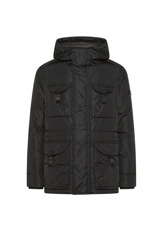 AIPRTEK NBE 03 GIUBBINO IN PELLE - nero