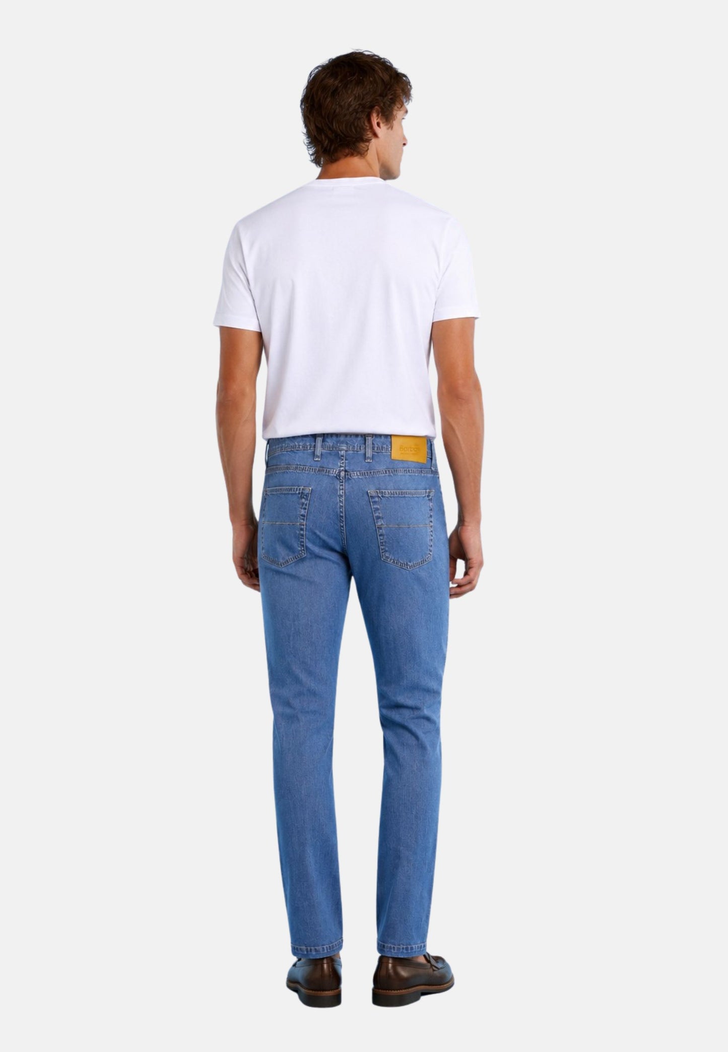 PANTALONE SLIM 5 TASCHE - blu
