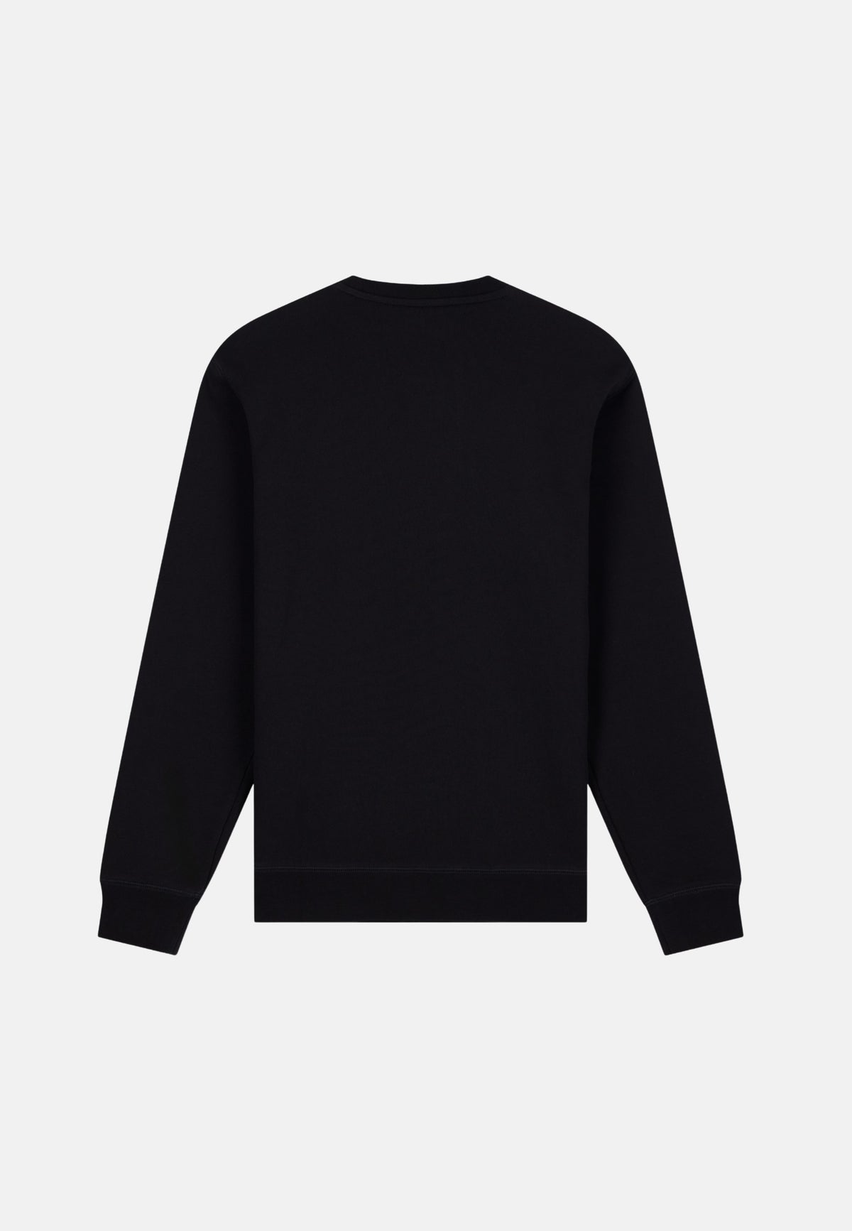 FELPA GIROCOLLO - BLACK