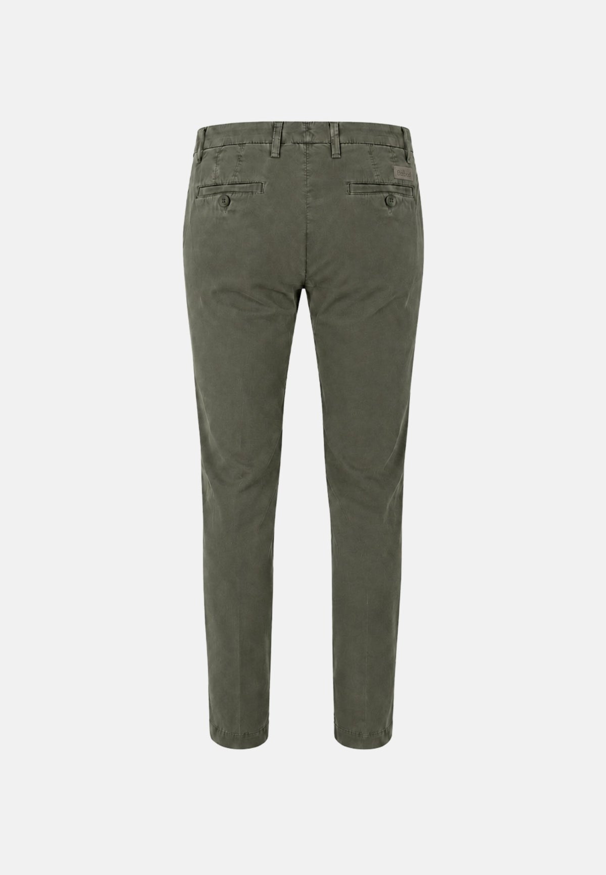 PANTALONE REGULAR TASCA A FILO - militare