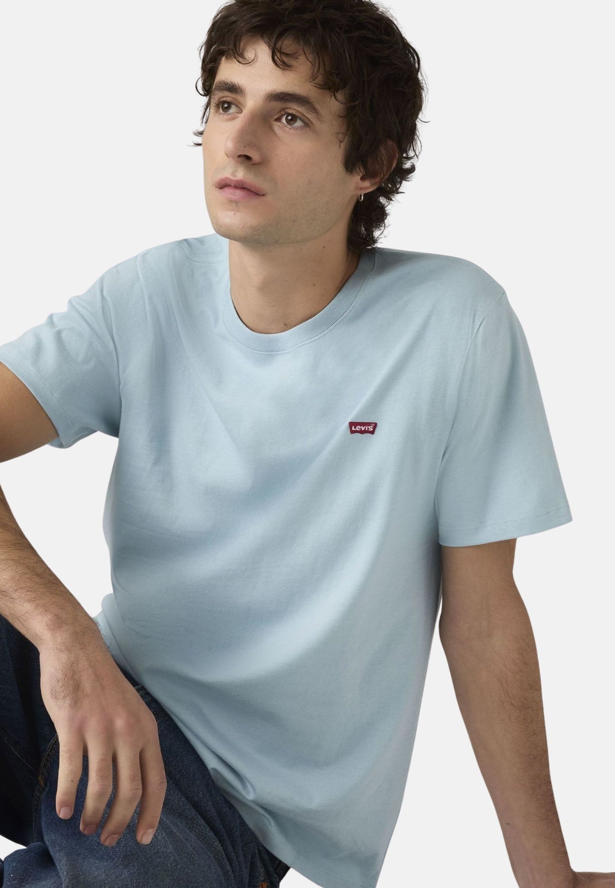 SS ORIGINAL HM TEE - AZZURRO