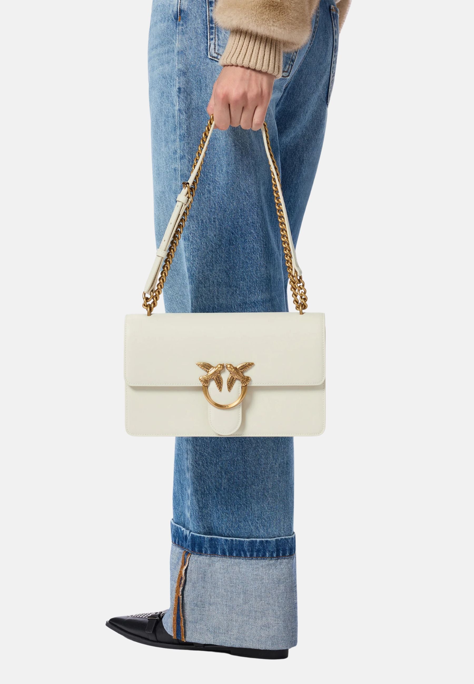 LOVE ONE CLASSIC DC VITELLO SETA - BIANCO SETA