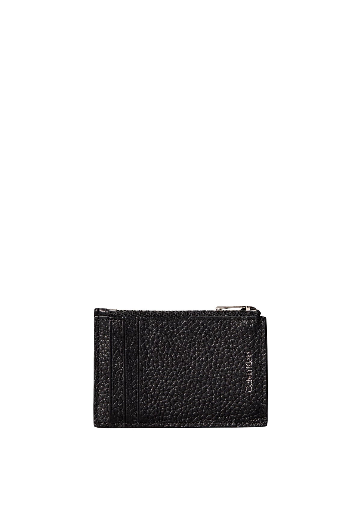 FOIL EMBOSS N/S ZIP - BLACK