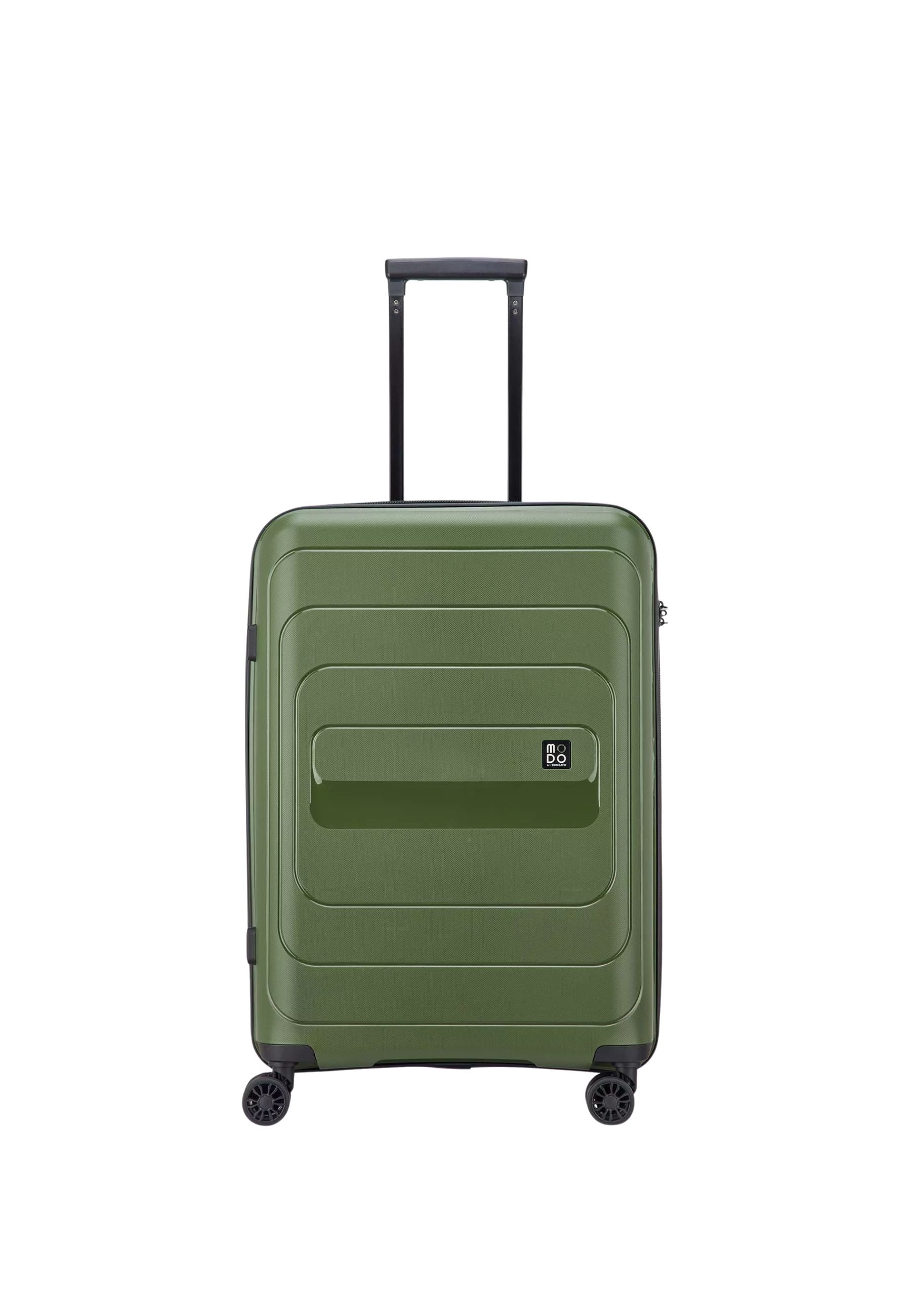 TROLLEY MEDIO 4R 66CM NOXA - MILITARY GREEN