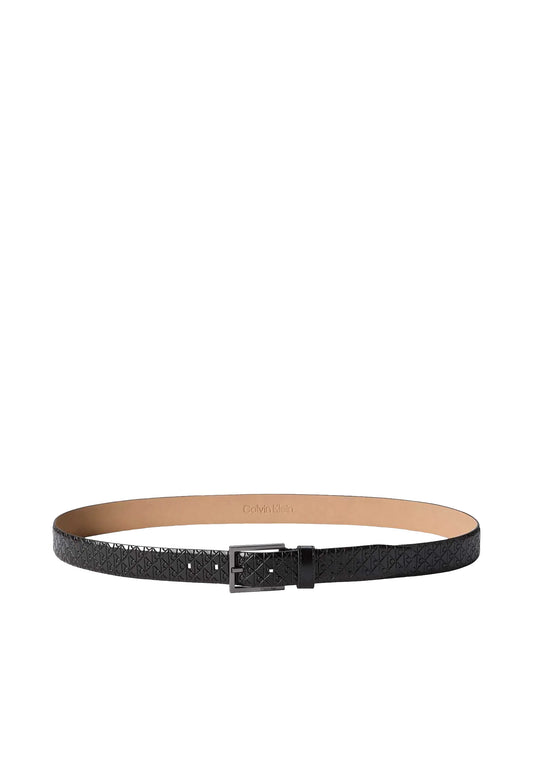 SQUARE BUCKLE SMOOTH - BLACK/MATTE GUNMETAL