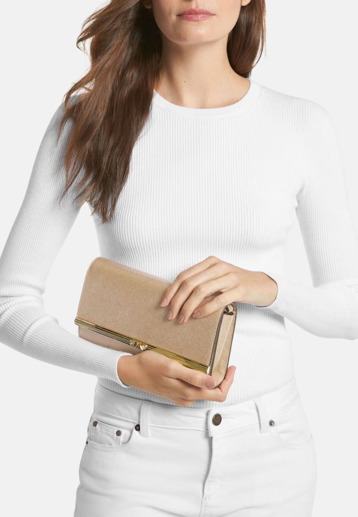 MONA HANDBAG - PALE GOLD