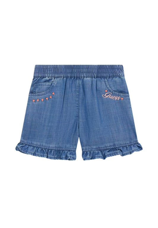 LYOCELL SHORTS - MAGIC SUMMER BLUE