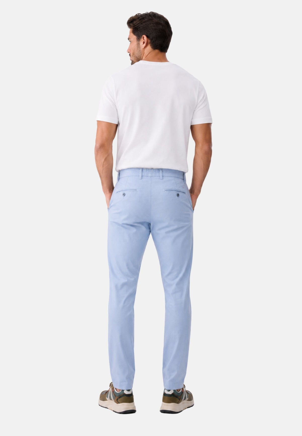 PANTALONE SLIM - CELESTONE