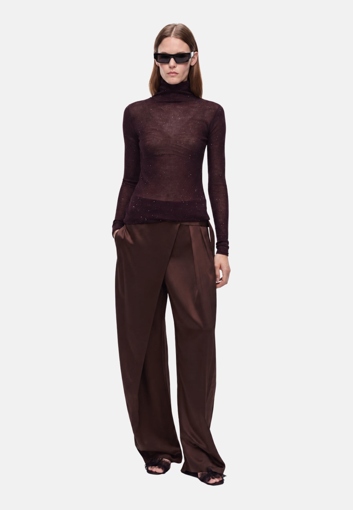 MOSS MAGLIA ULTRAFINE - PURPLE