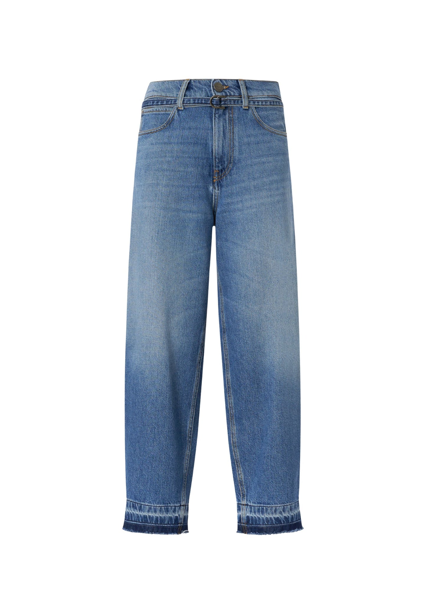 ESTELLE BELT EGG MEDIUM BLUE DENIM - LAVAGGIO MEDIO