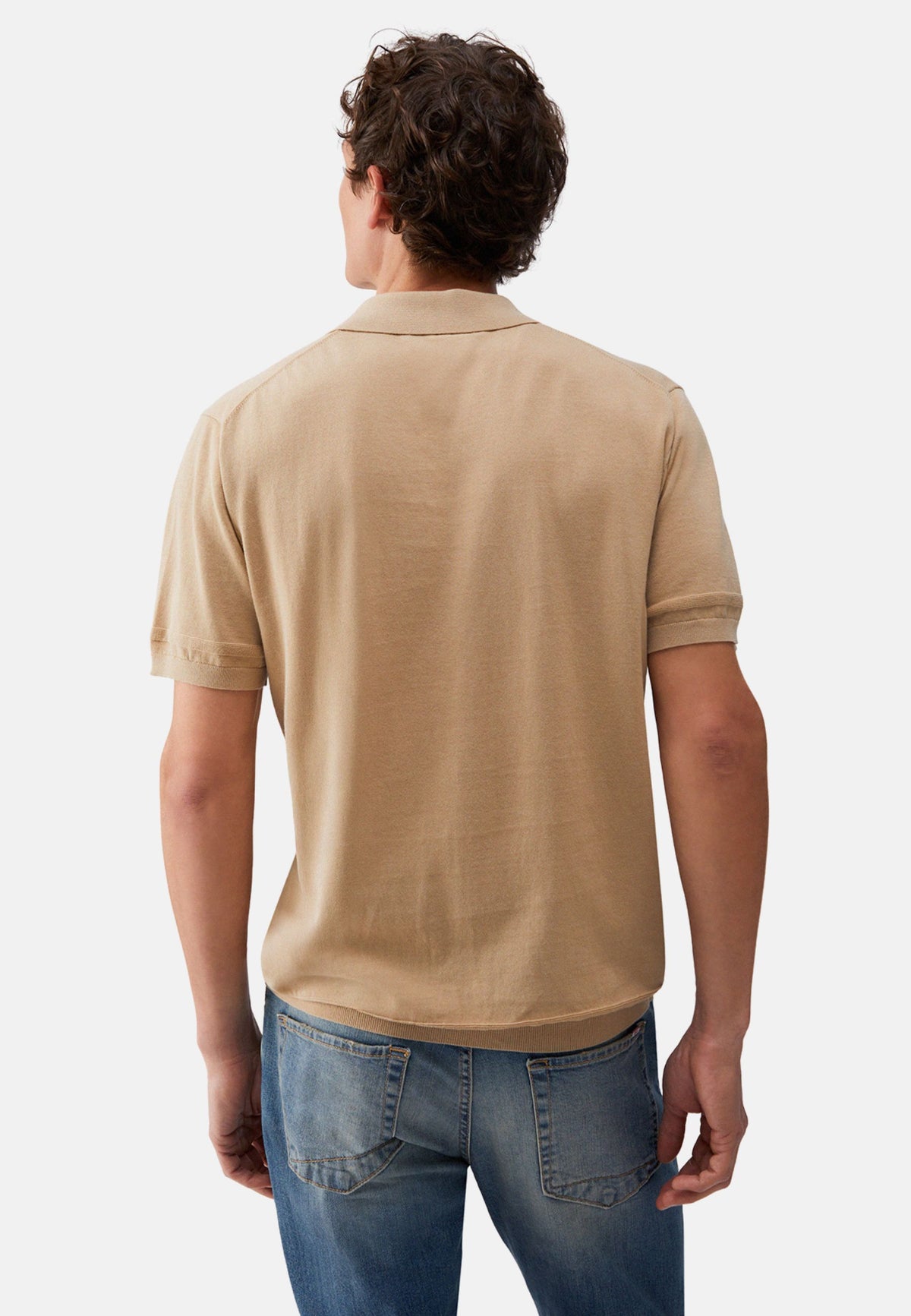 POLO POLOCREPE - WHITE PEPPER