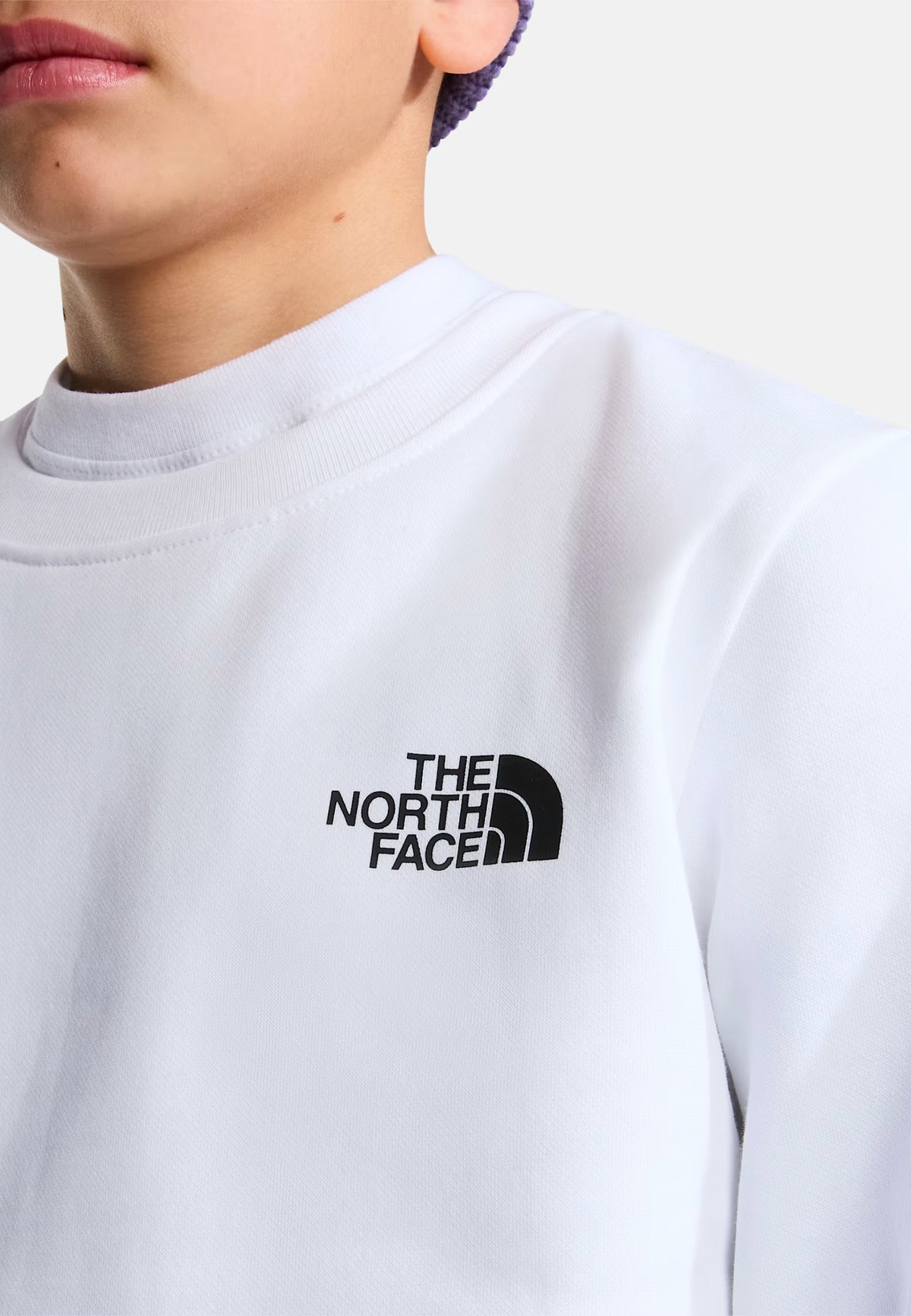 TEEN EVO BOX NSE CREW - TNF WHITE
