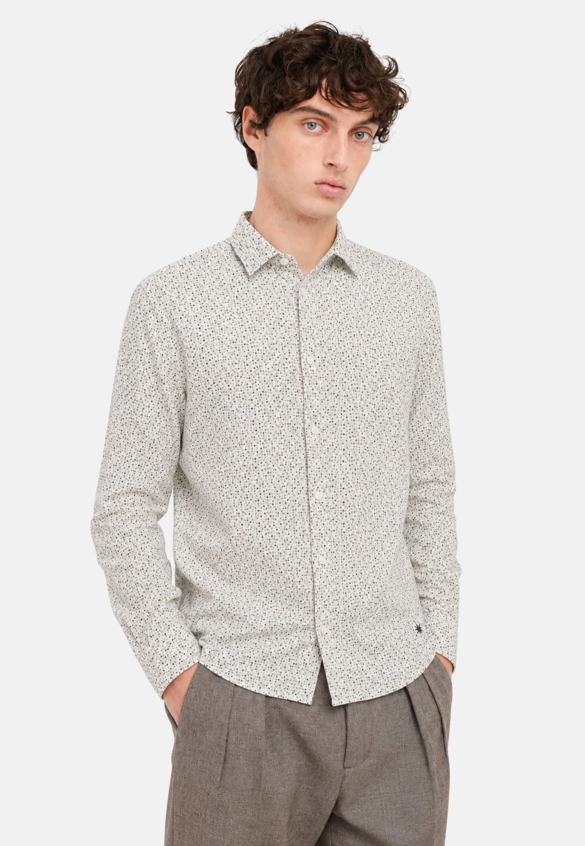 CAMICIA - FANTASIA BEIGE