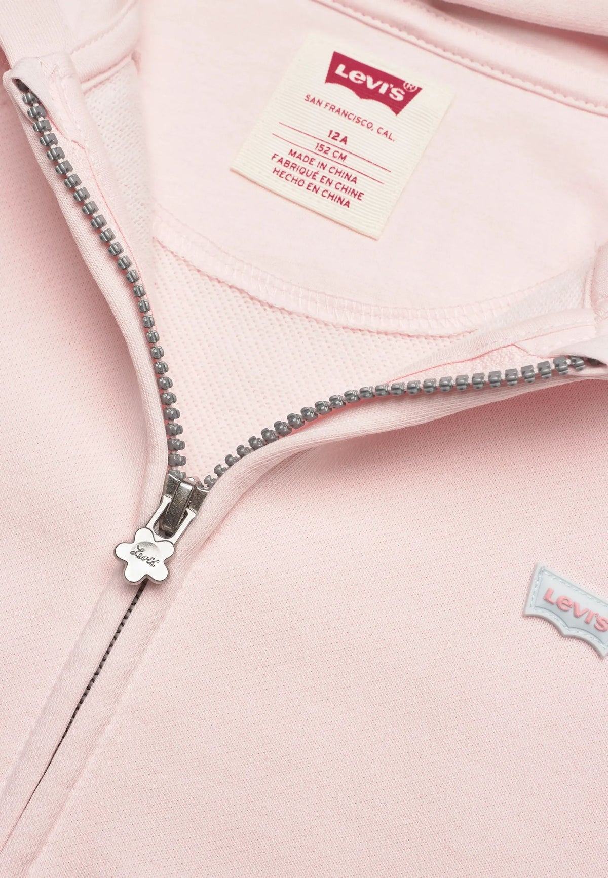 LVG MEET AND GREET ZIP UP HOOD - CRYSTAL PINK