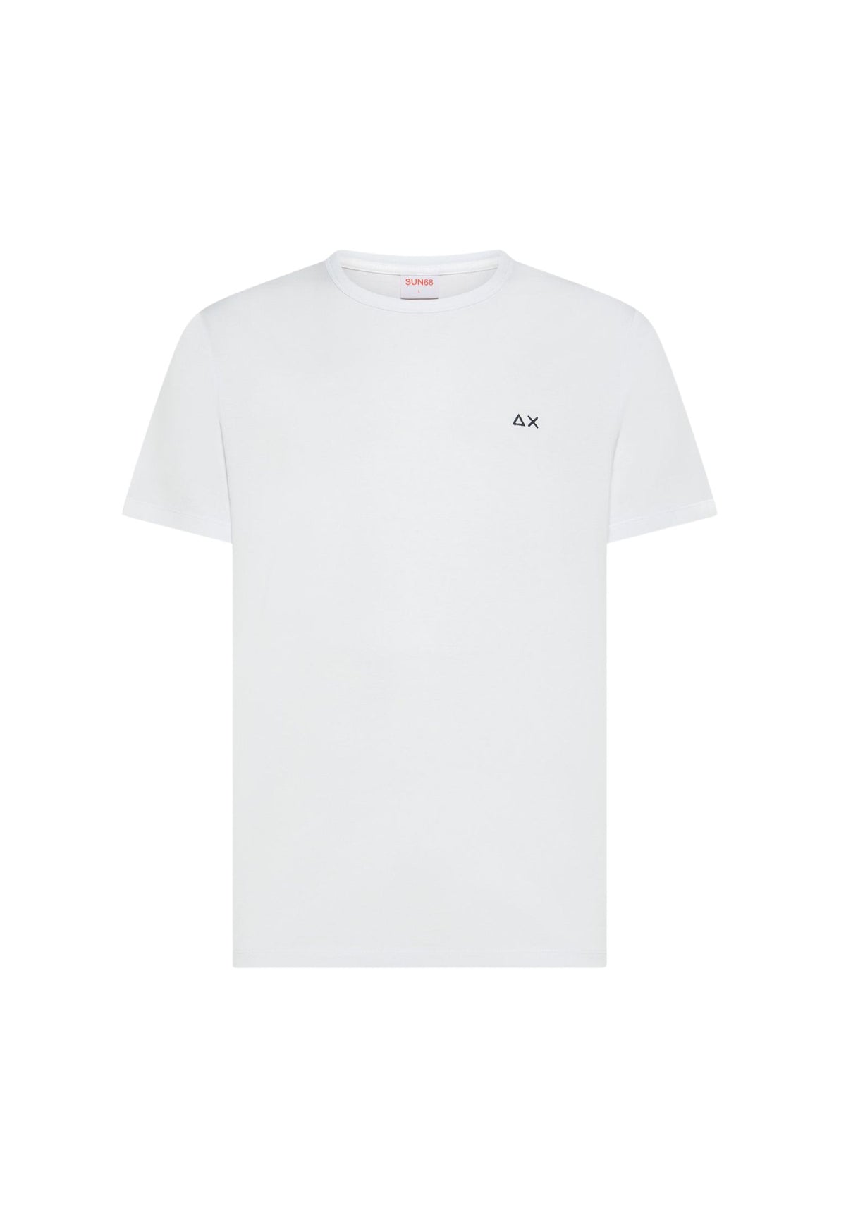 T-SHIRT JERSEY MERCERIZED S/S - bianco