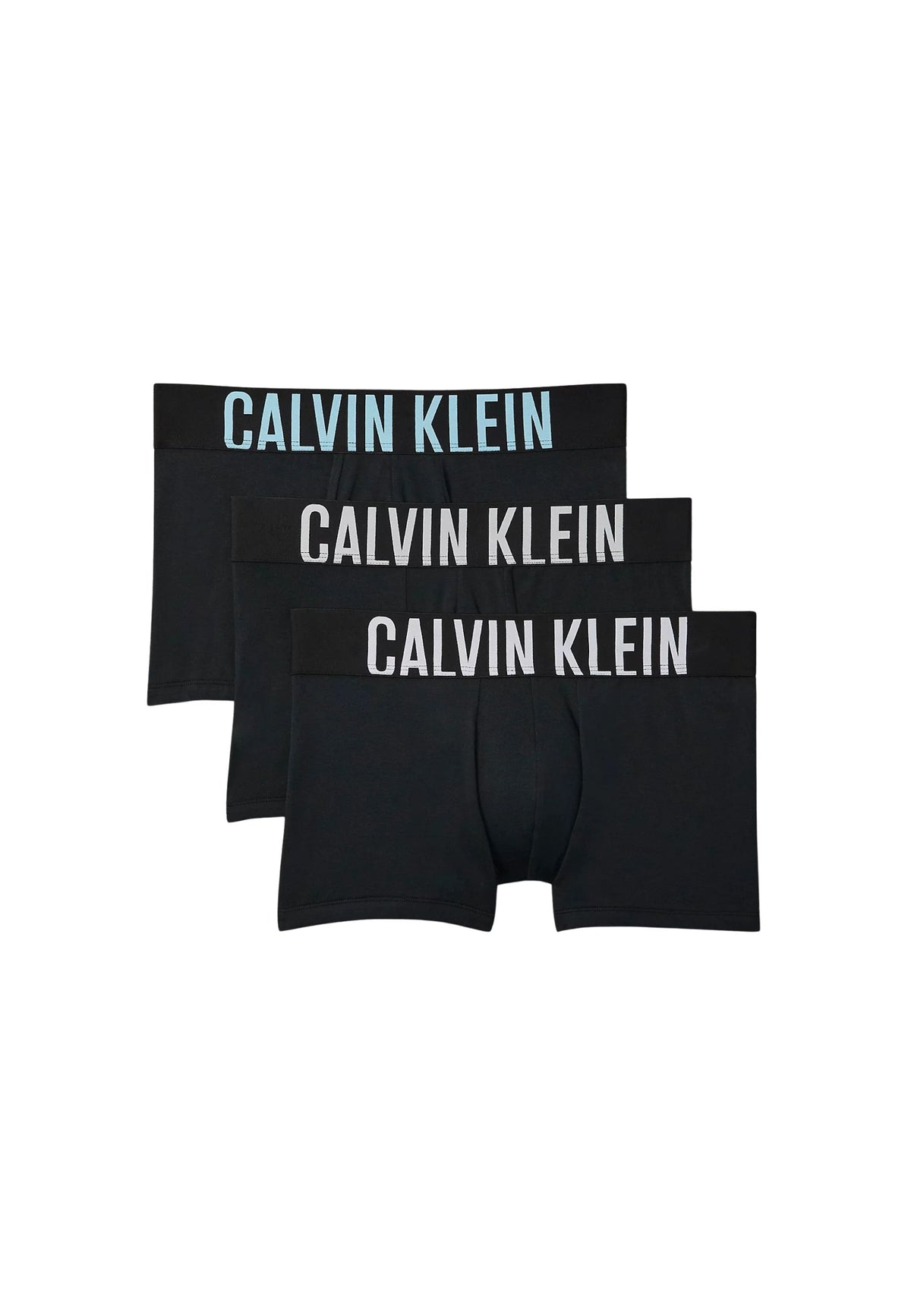 TRUNK 3PK - BLACK W/HARBOR MIST LOGO/BLACK W
