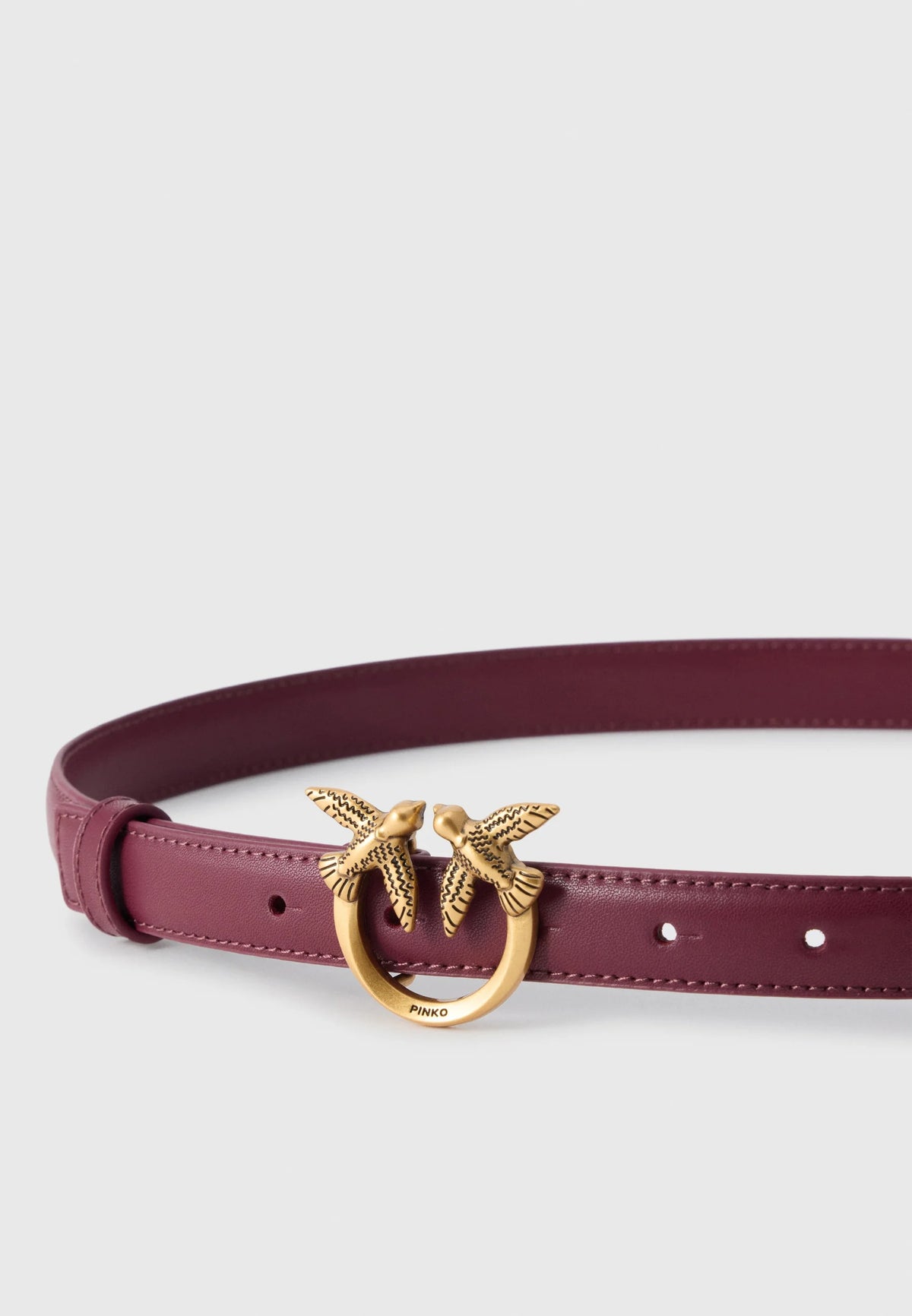 LOVE BERRY H2 BELT. LOW VITELLO SETA - RIBES INTENSO
