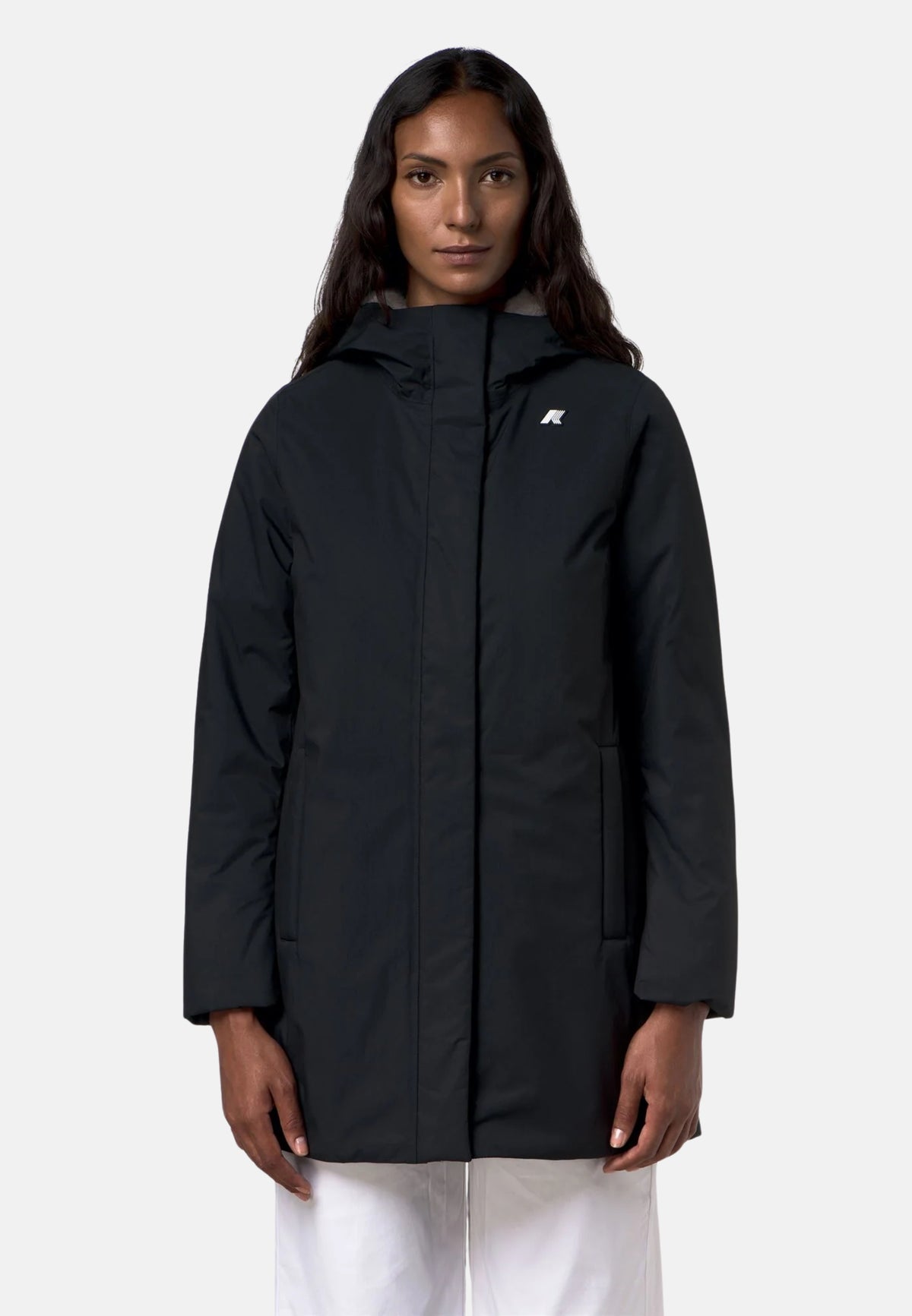 SOPHIE TWILL SOFT BEAVER - BLACK PURE-GREY WARM