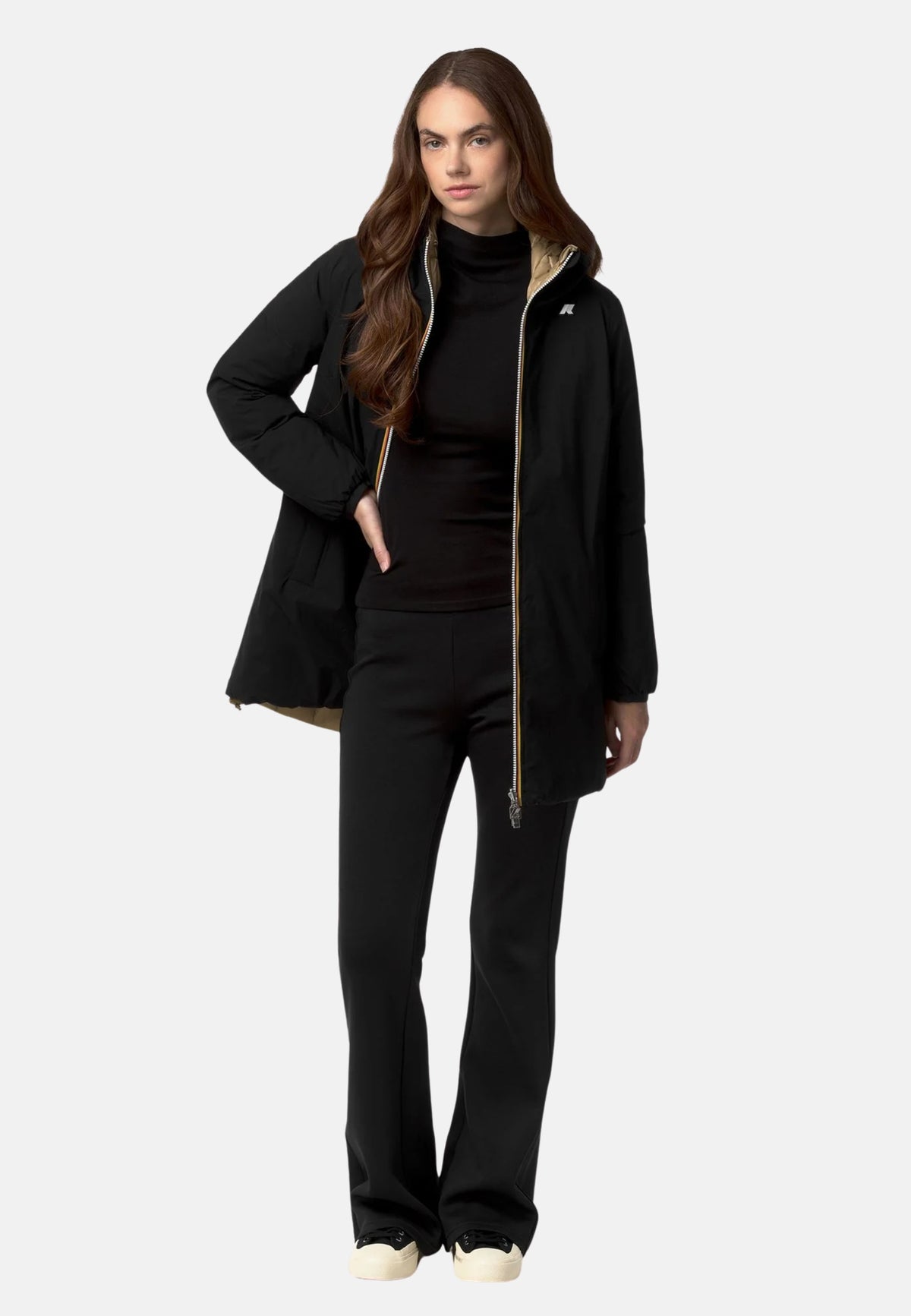 SOPHIE ST THERMO DOUBLE - BLACK PURE - BEIGE K