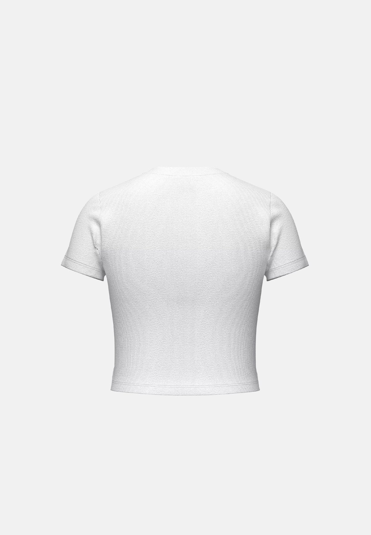 ESSENTIAL SPORTY TEE - BIANCO