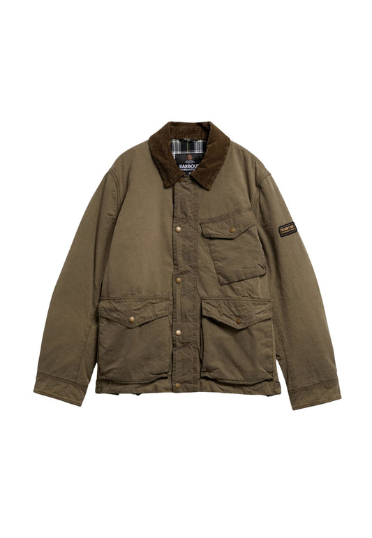 WINTER DRIFTER WASHED WAX JKT - OLIVE NIGHT