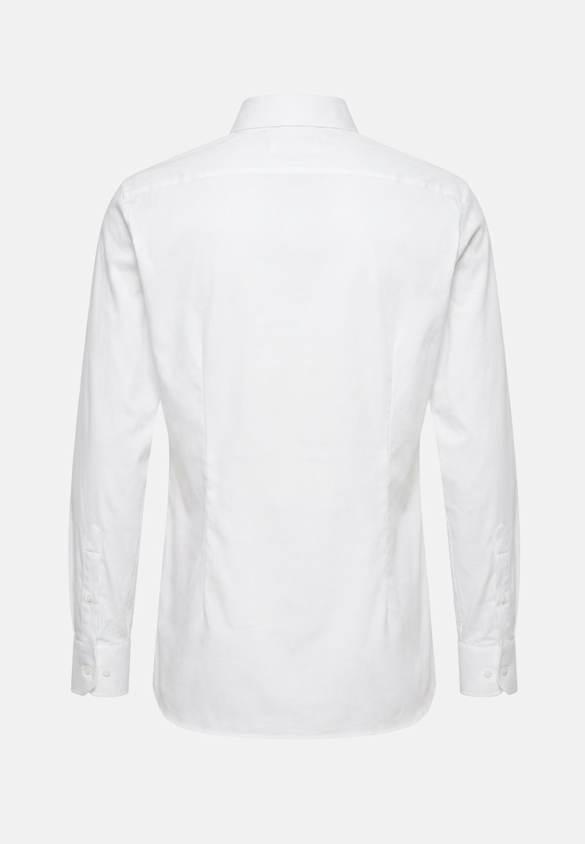 DOBBY ENGINEERD MODERN FIT SHIRT - WHITE