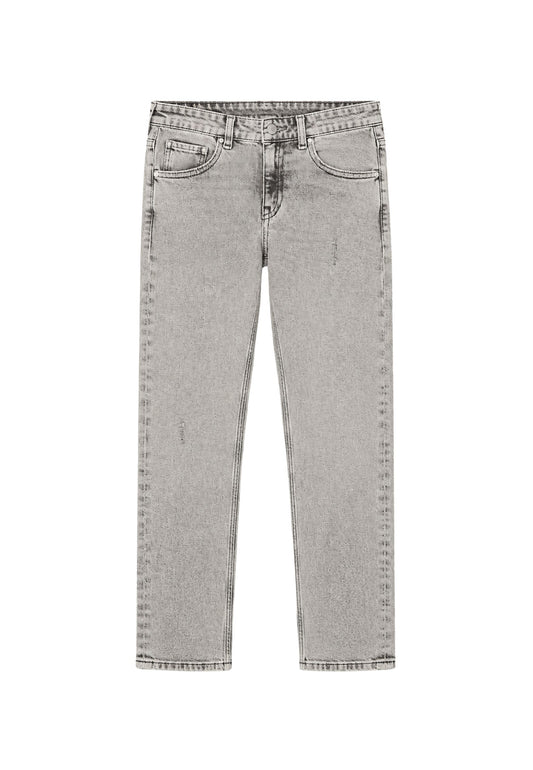 REG STRAIGHT - STONE GREY WASH