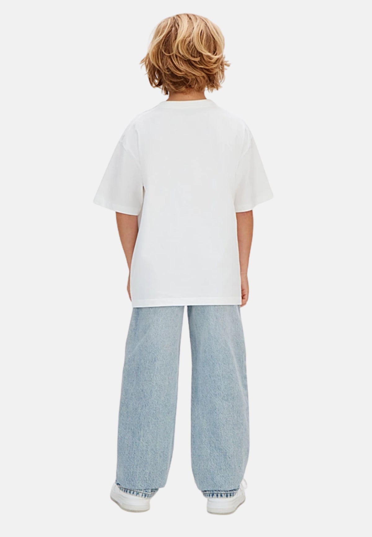 SQUARE LOGO T-SHIRT - WHITE