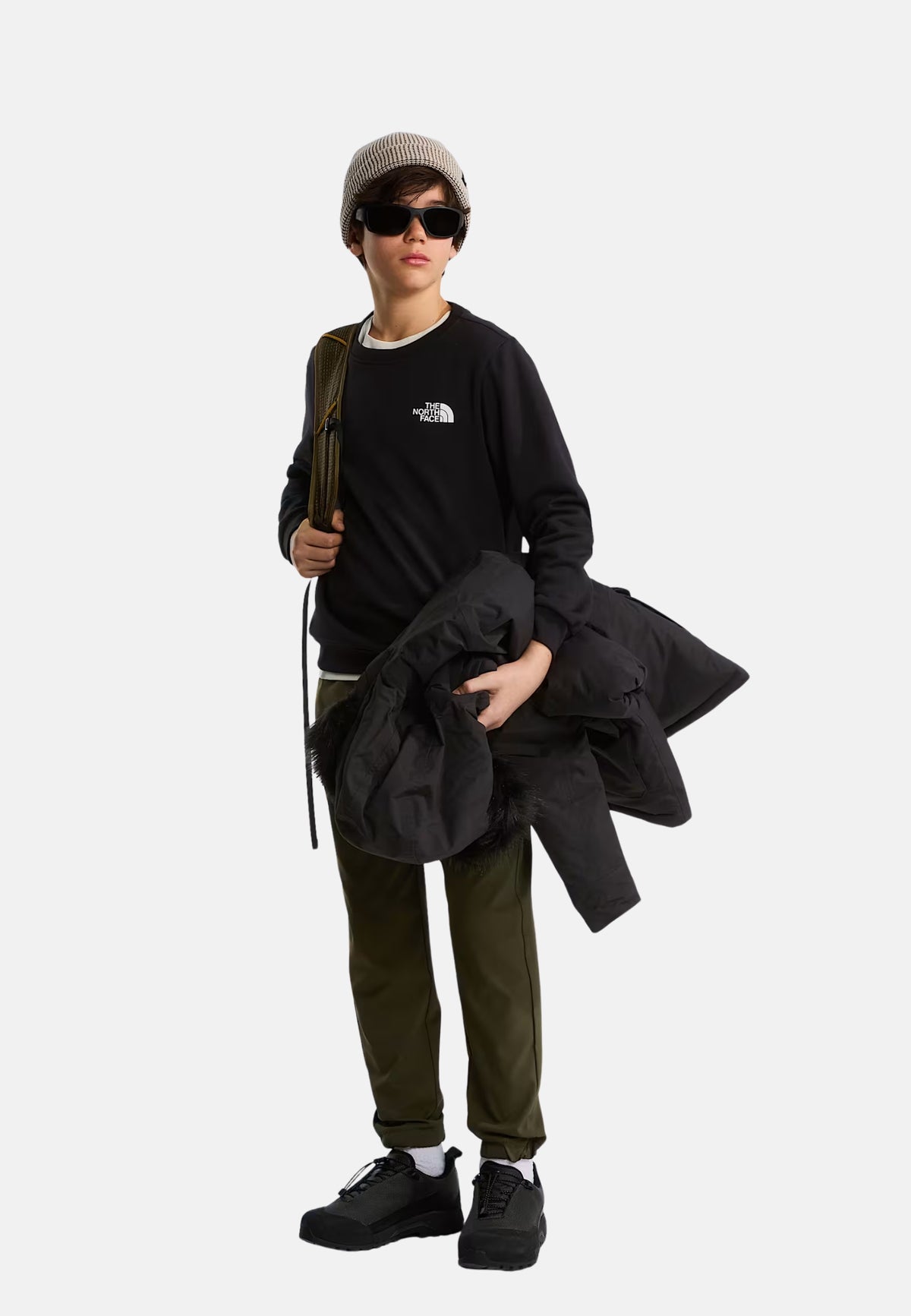 TEEN EVO BOX NSE CREW - BLACK