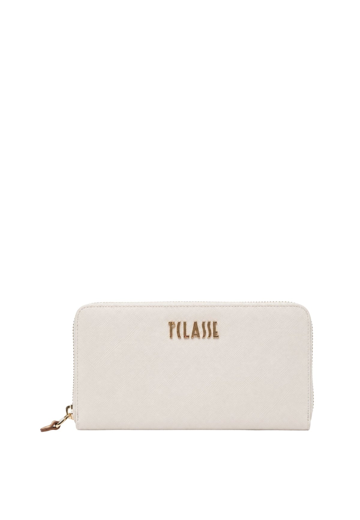 PORTAFOGLIO CON ZIP - IVORY