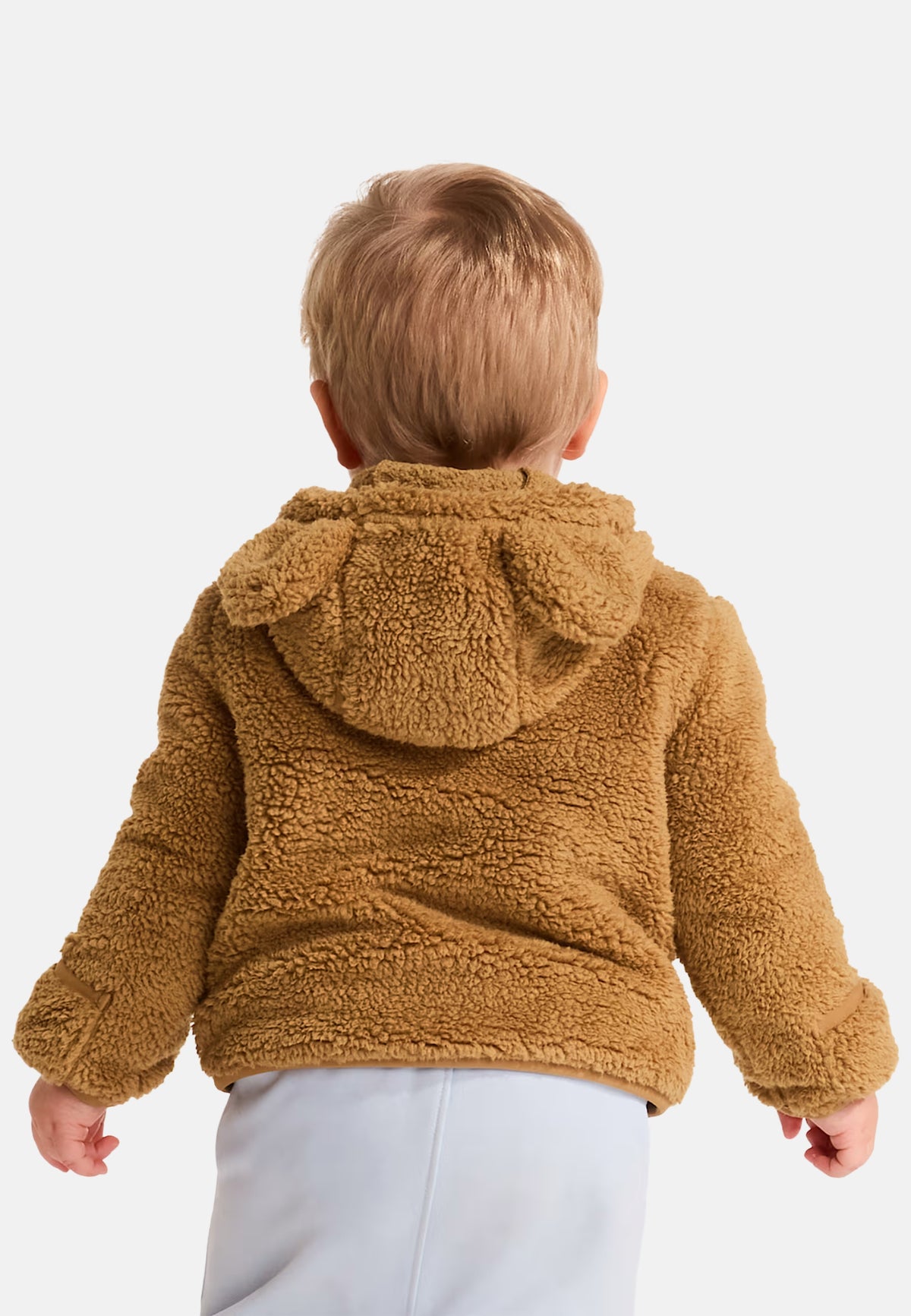 BABY CAMPHIRE F/Z HDY - TEDDY BROWN
