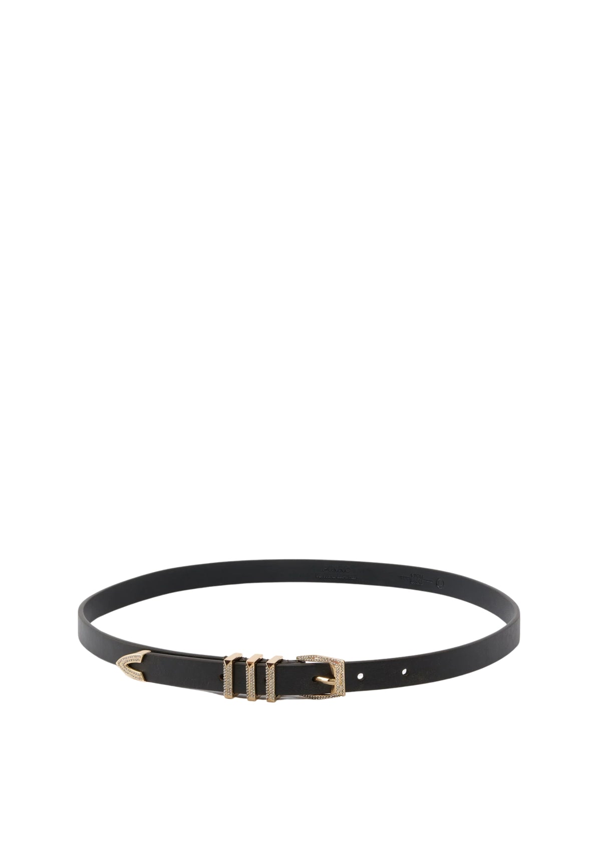 LOW TRYPTIC BELT H1,7 - DARK BROWN