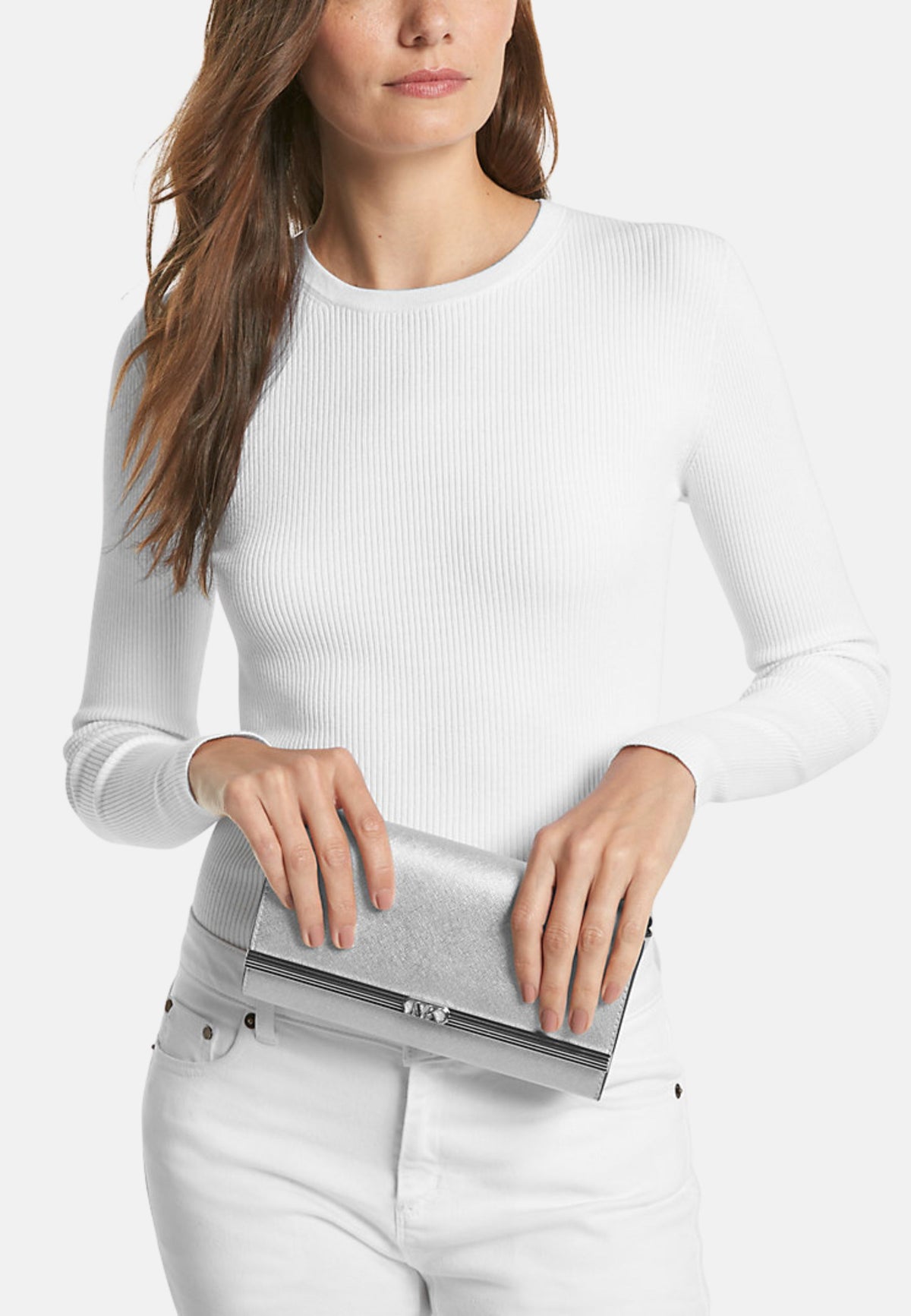 MONA HANDBAG - SILVER