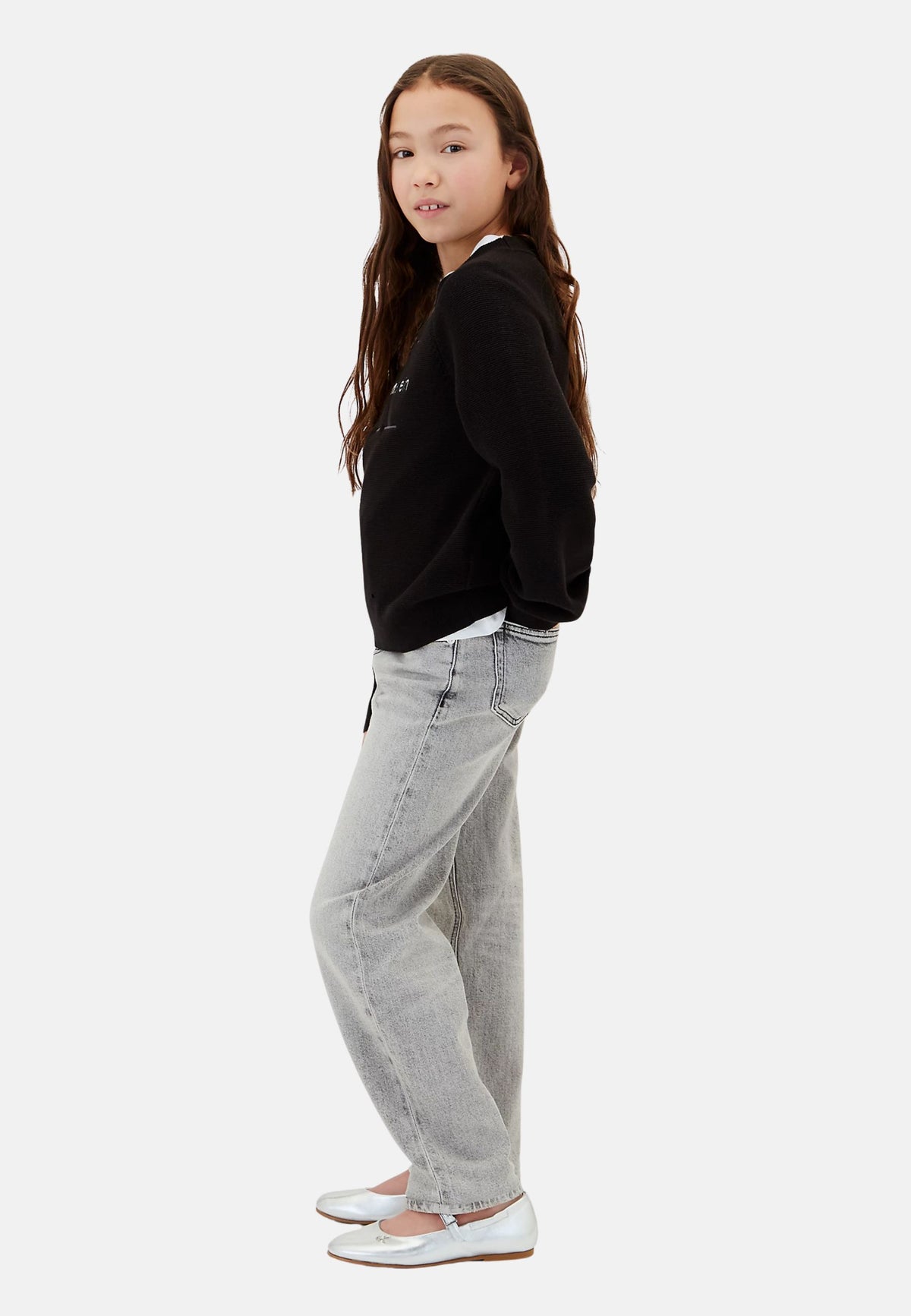 EXAGGERATED BARREL - STONE GREY WASH
