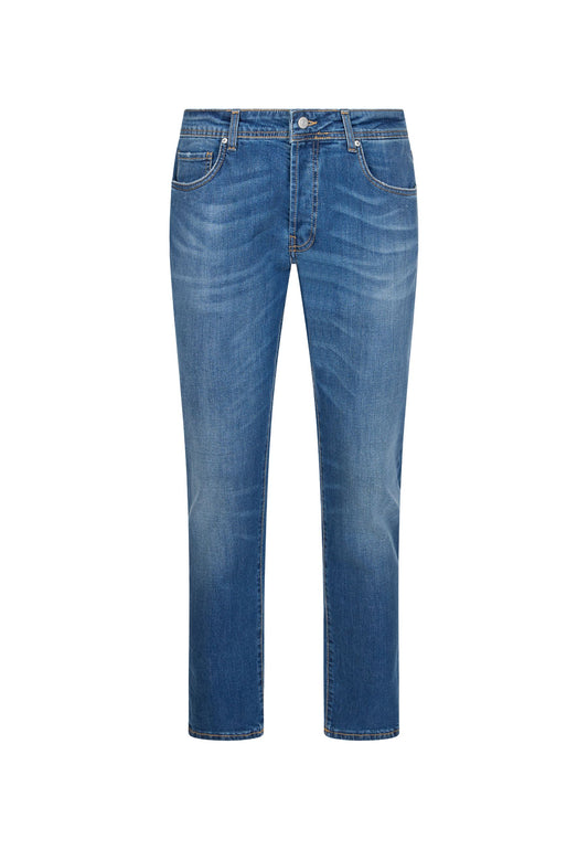 JEANS FRED - DEN. BLUE MEDIUM WASH