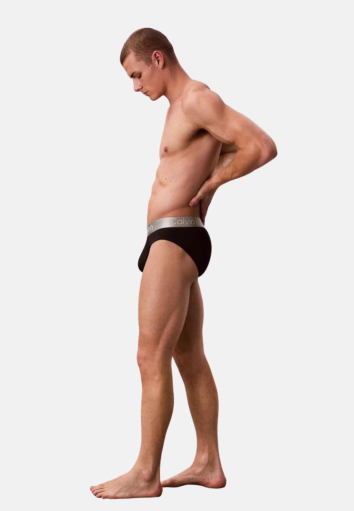 HIP BRIEF 3 PK - BLACK BODY W/MOON MIST LOGO/BLACK