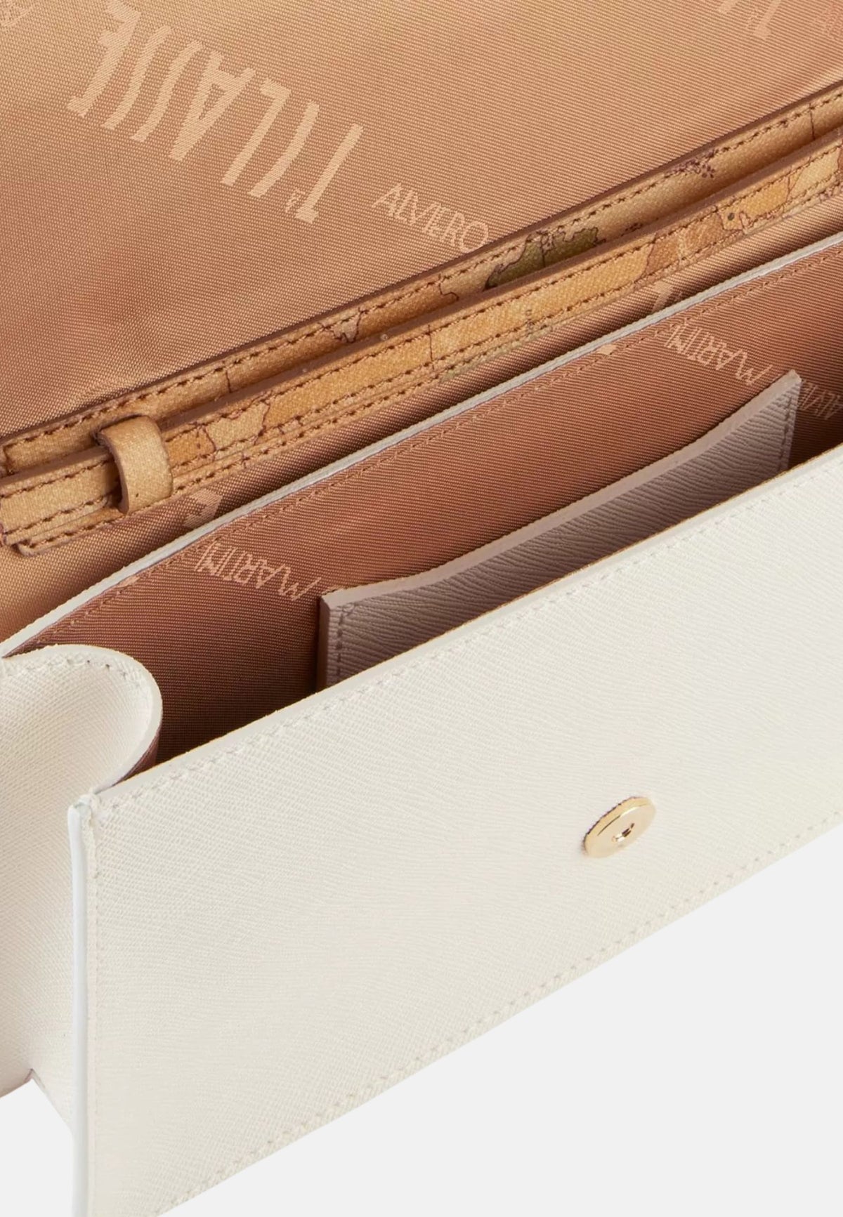 POCHETTE PATTA E TRACOLLA - IVORY
