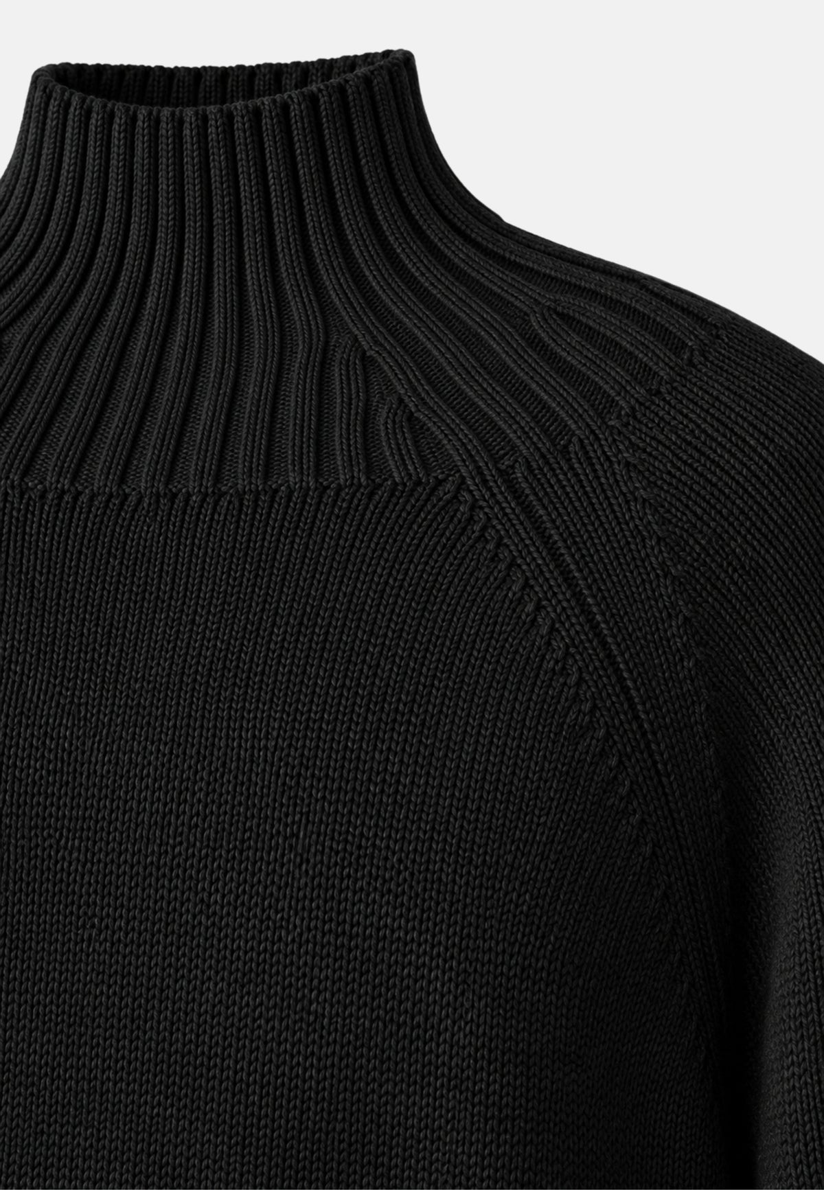 MAGLIONCINO - BLACK TORBA-BLUE DEPTH