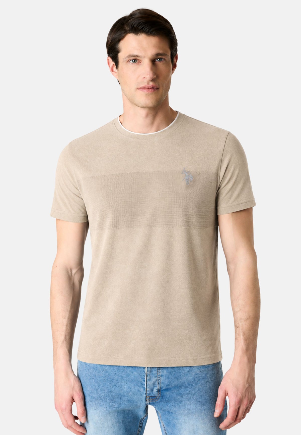 IVO T-SHIRT M.C. - BEIGE