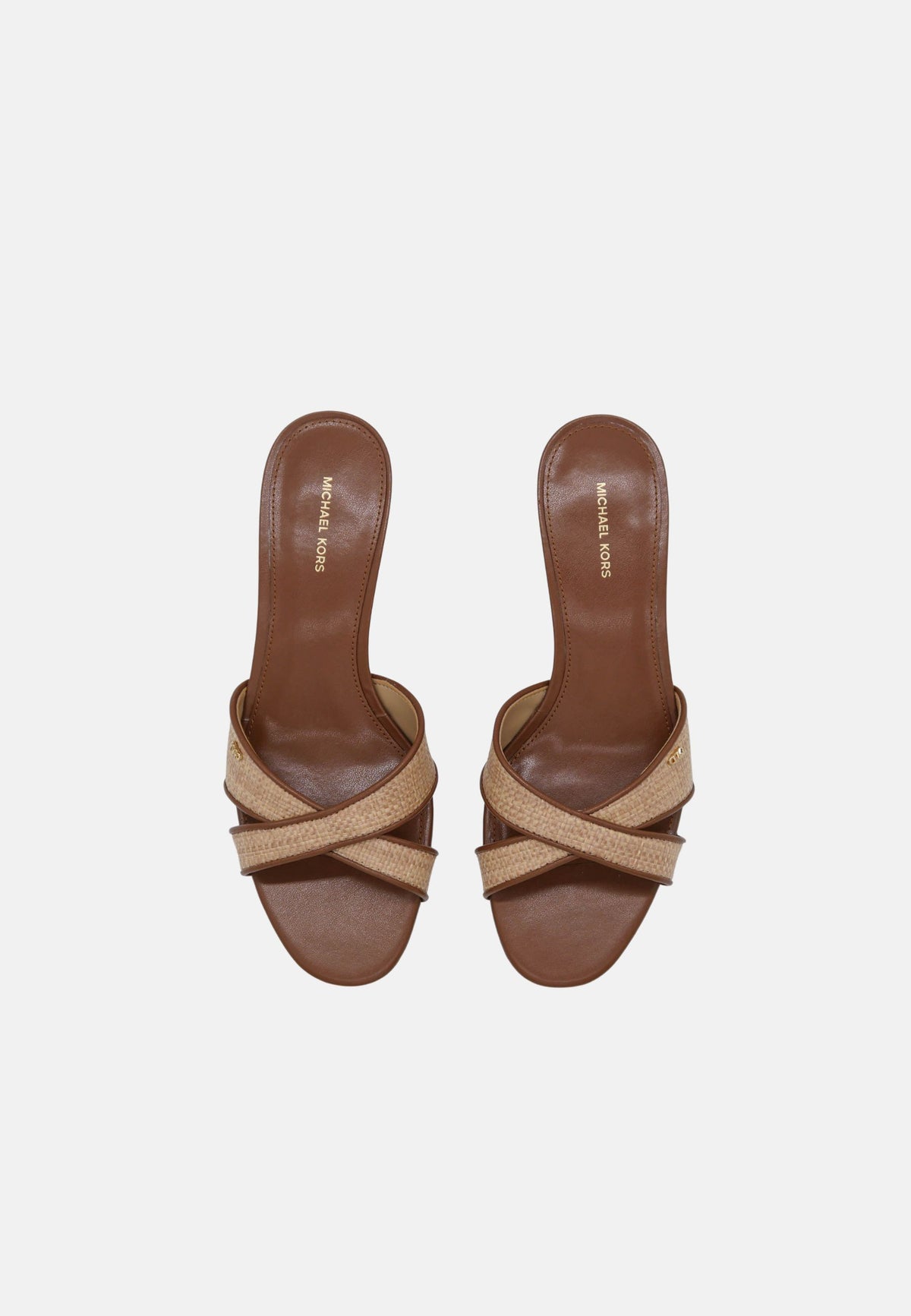 CASSIDY KITTEN SANDAL - LUGGAGE