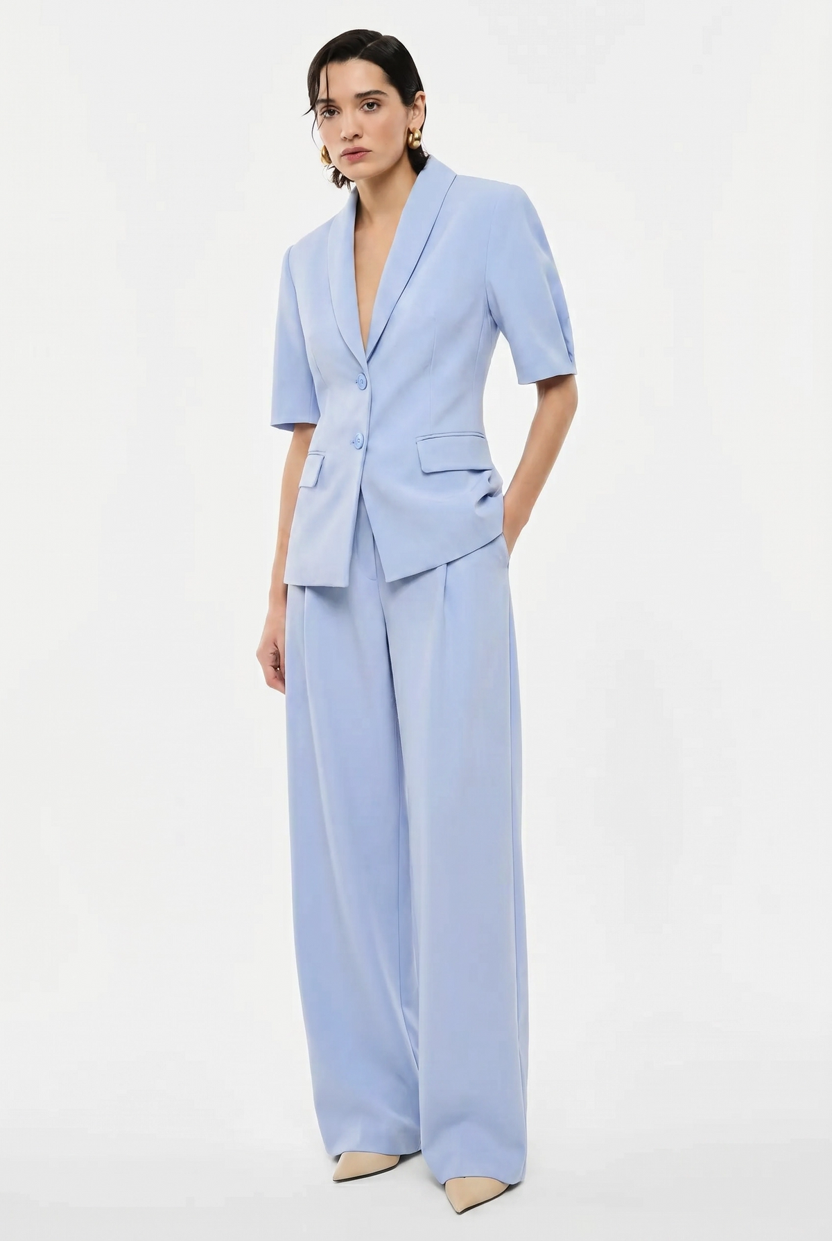 PANTALONE - BABY BLU