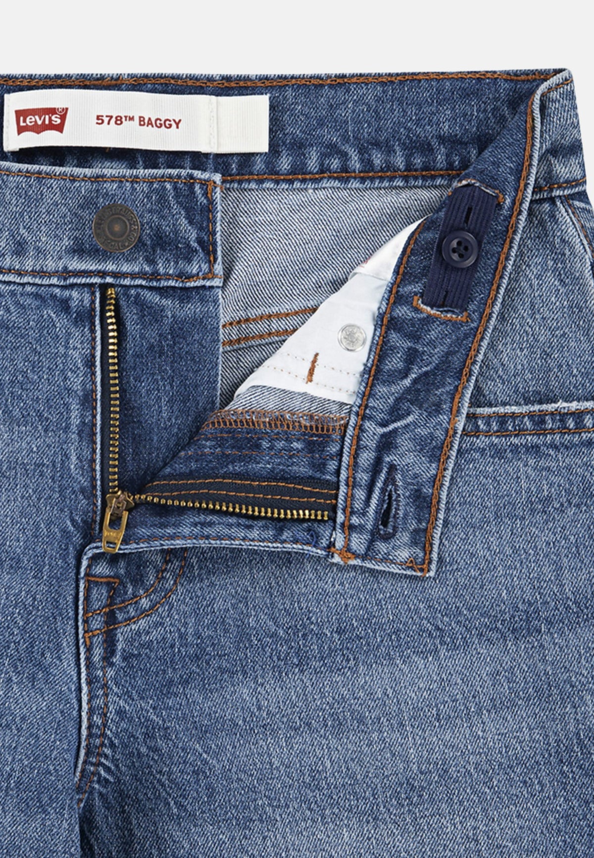 LVB 578 BAGGY JEANS - BLAZING BLUE