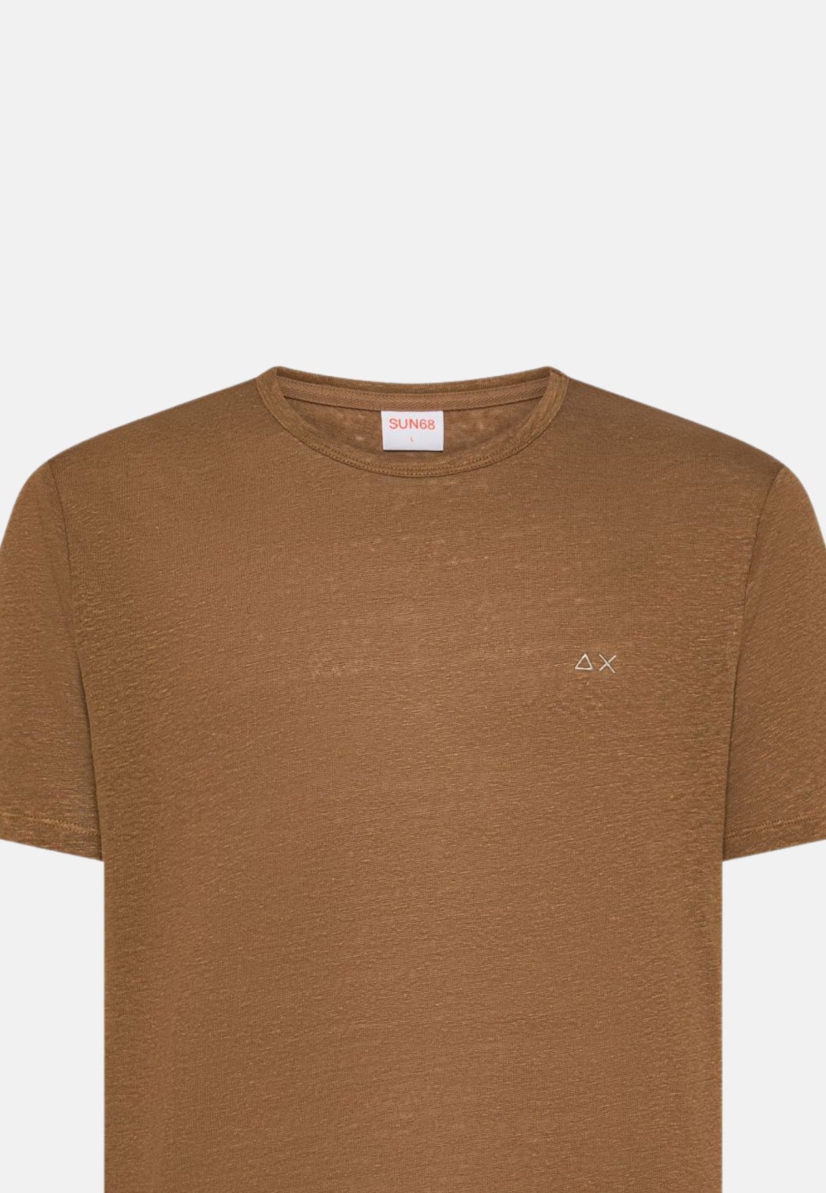 T-SHIRT JERSEY LINEN S/S - VOLPE