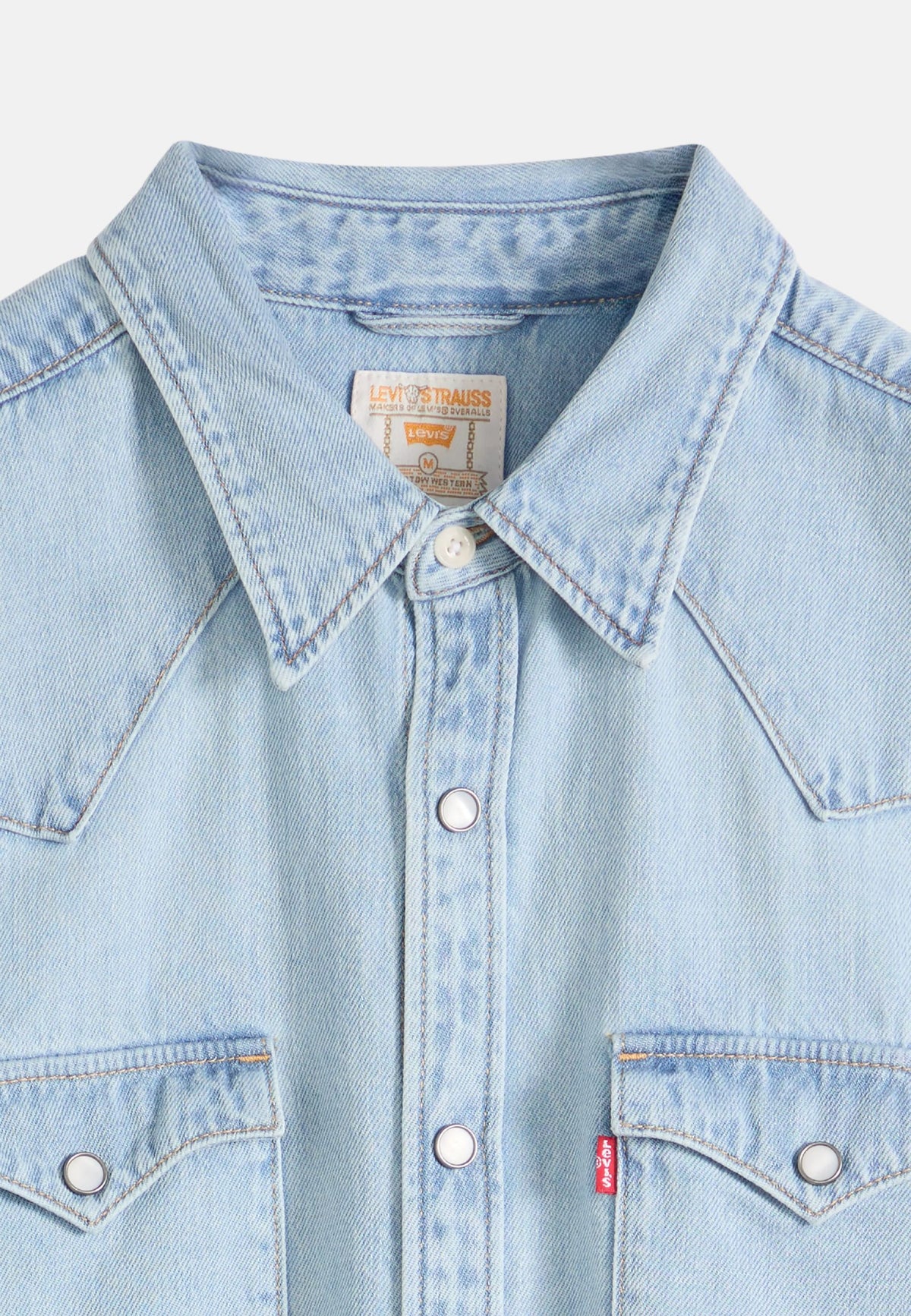 BARSTOW WESTERN - DENIM CHIARO