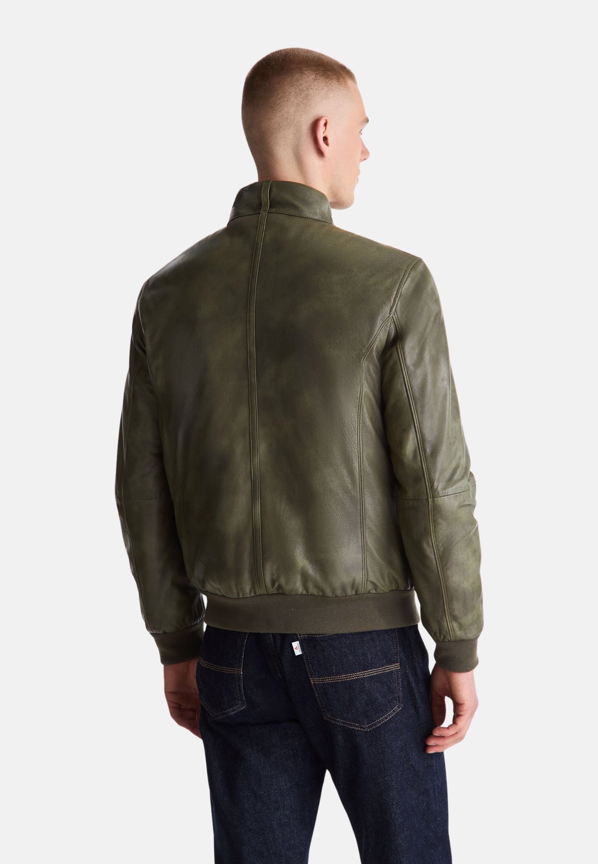 FIONIA TT GIUBBINO IN PELLE - VERDE