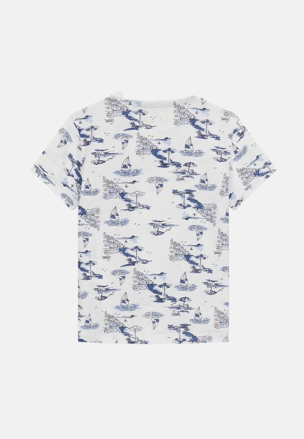 SS T-SHIRT - BLUE CITY PRINT