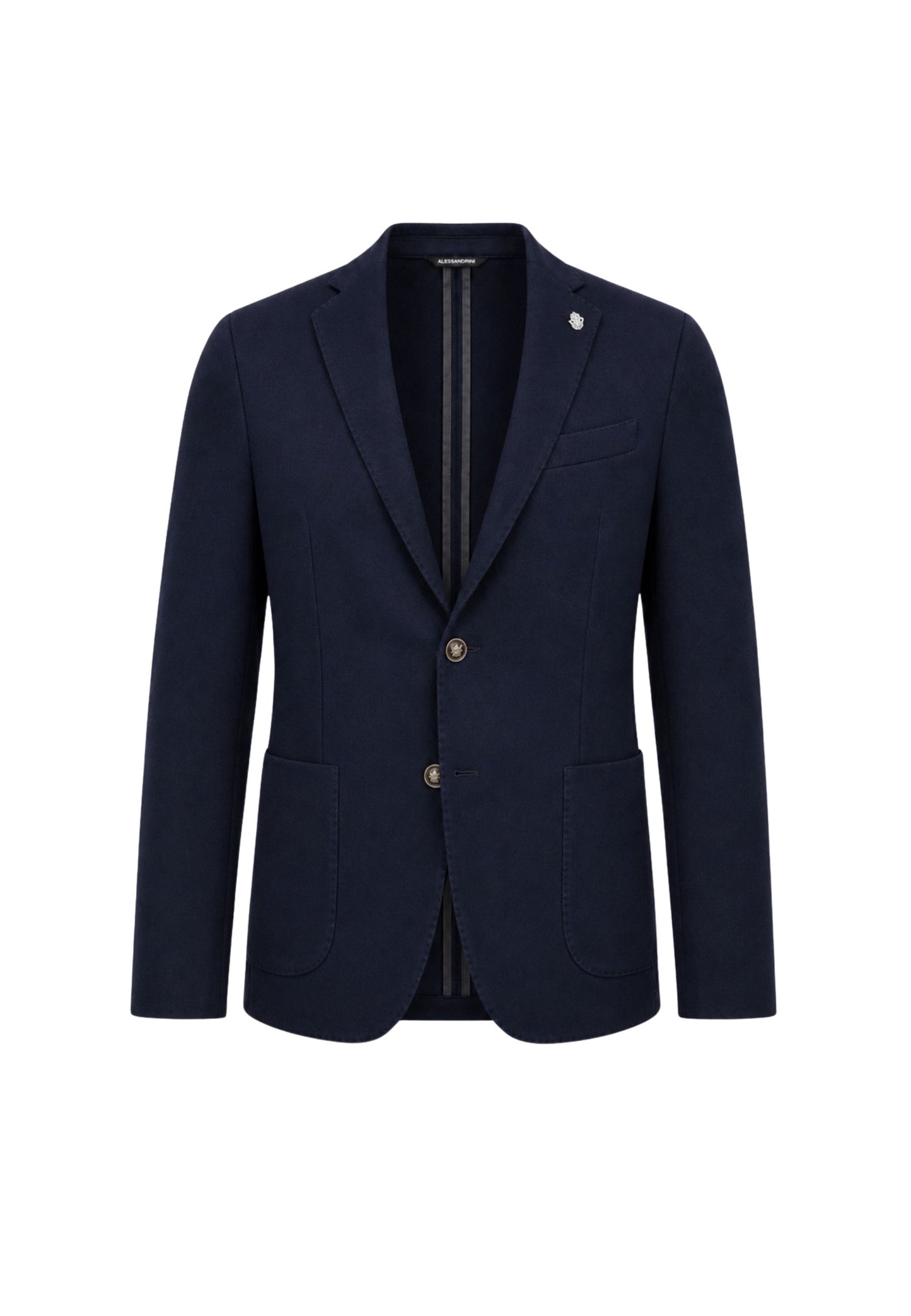 GIACCA MONOPETTO - blu
